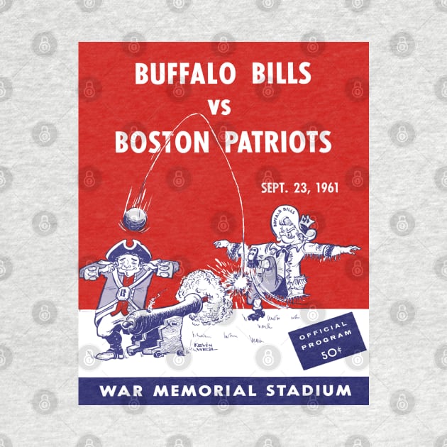 Vintage Buffalo Bills Program by DirtyD